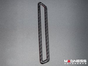 Alfa Romeo Giulia Front Pillar Air Vent Cover Trim Kit - Carbon Fiber - Flexible / Self Adhesive 